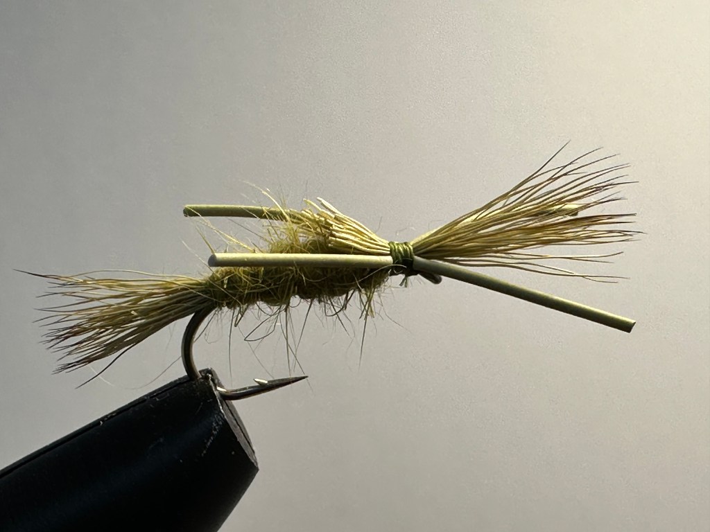 Green Drake, Rubber Leg