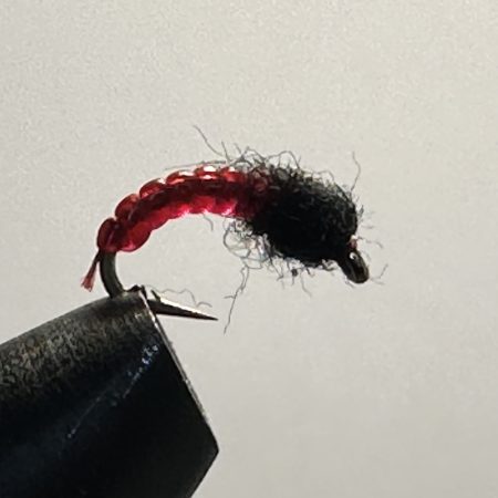 Annelid Red Scud Silver Hook