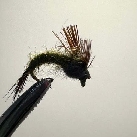Bars Emerger Olive Beadhead